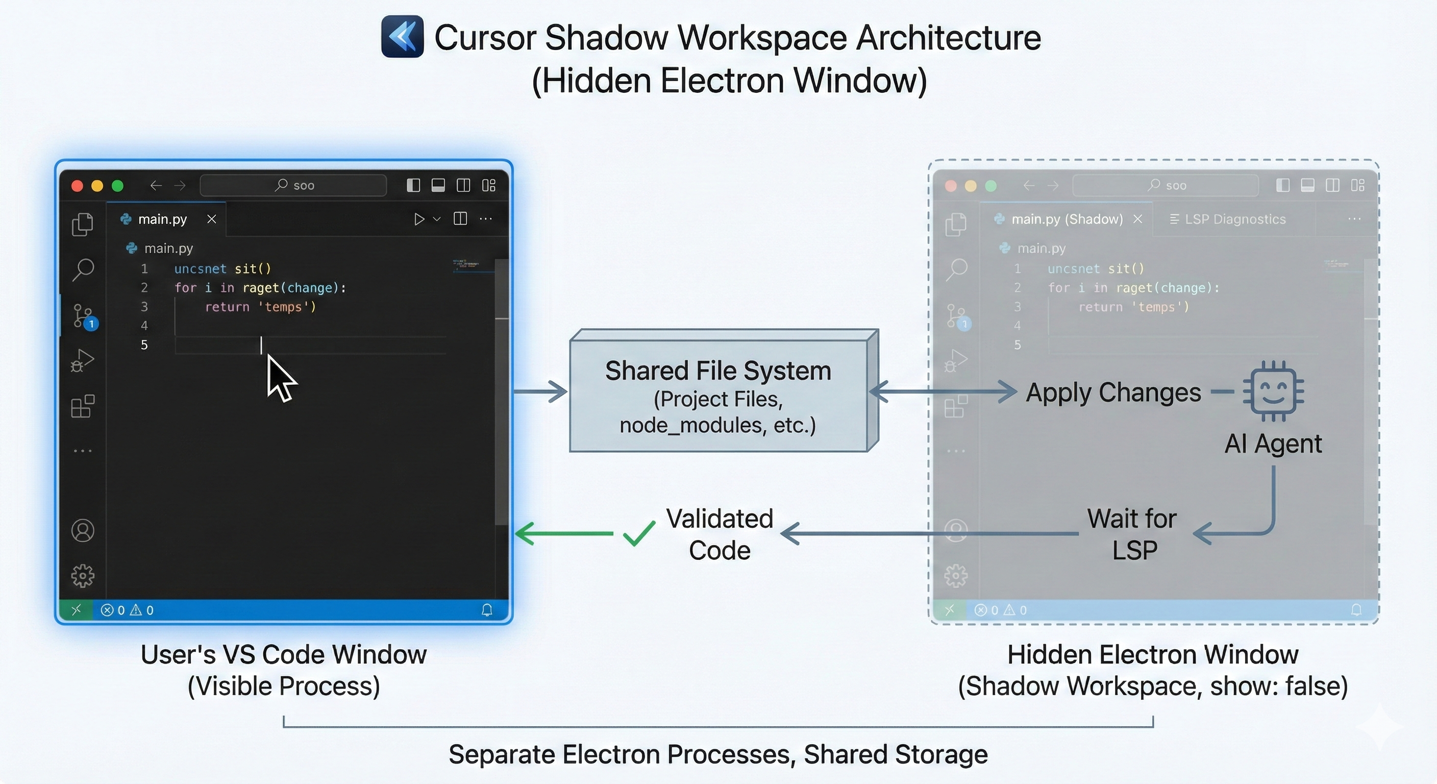 Shadow Workspace Architecture